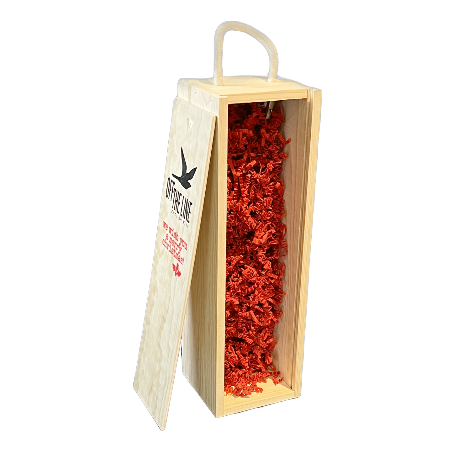 Wine + Christmas Gift Box